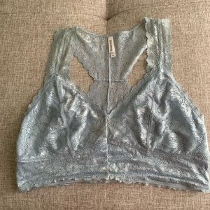 Baby Blue 2X Bralette